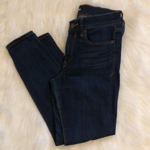 Express dark wash legging skinny jeans
